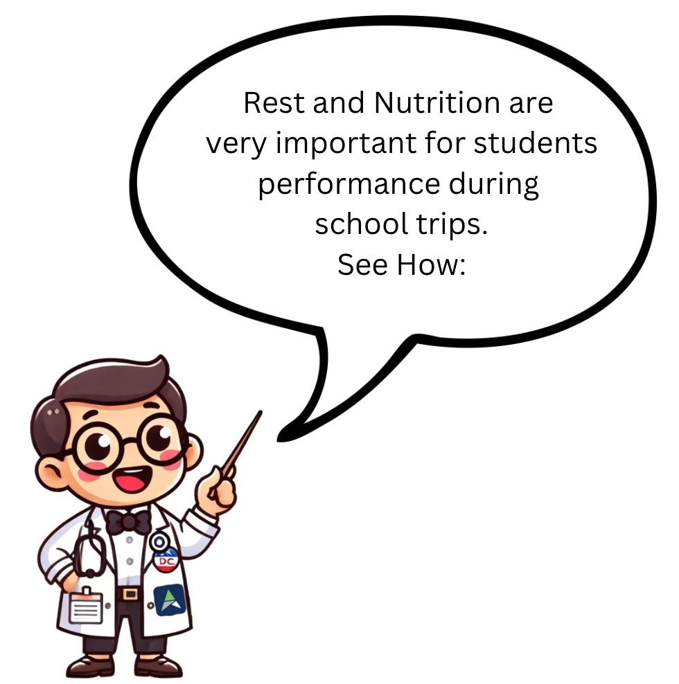 Impact of Sleep and Nutrition on Student Trip Performance