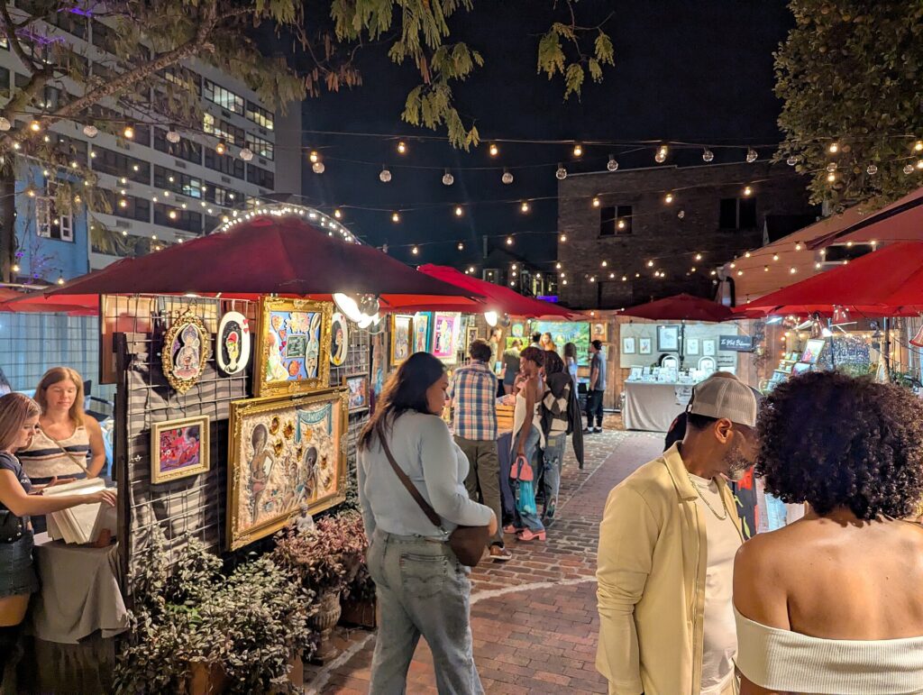 Frenchmen Street, New Orleans, November 2025   Art Market